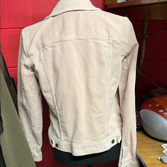 Ralph Lauren Blush Corduroy Jean Jacket - Picture 4 of 4